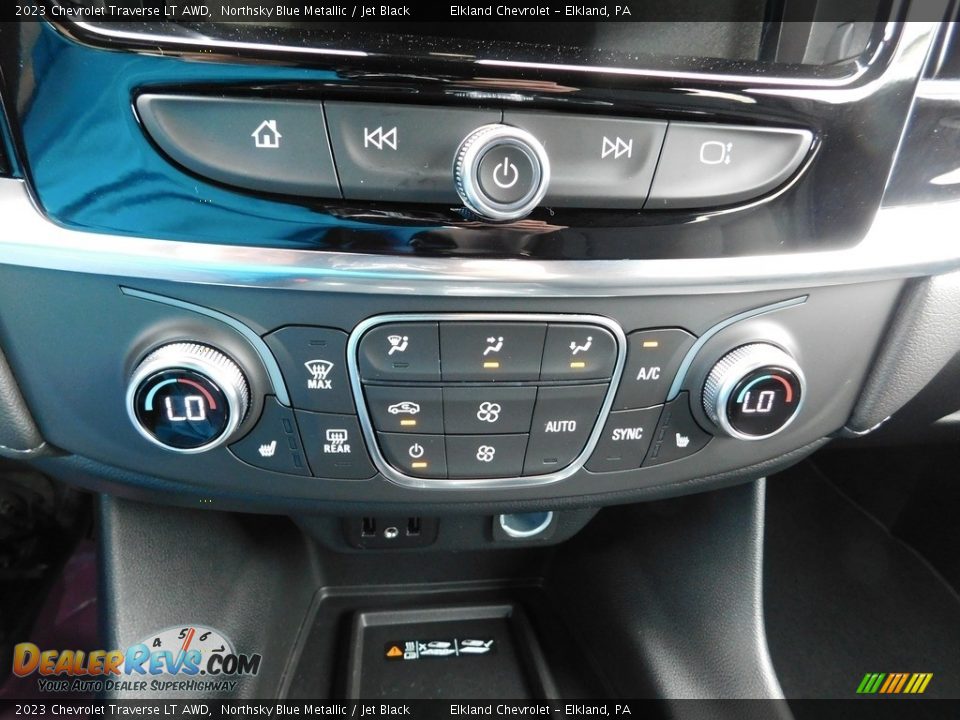 2023 Chevrolet Traverse LT AWD Northsky Blue Metallic / Jet Black Photo #29