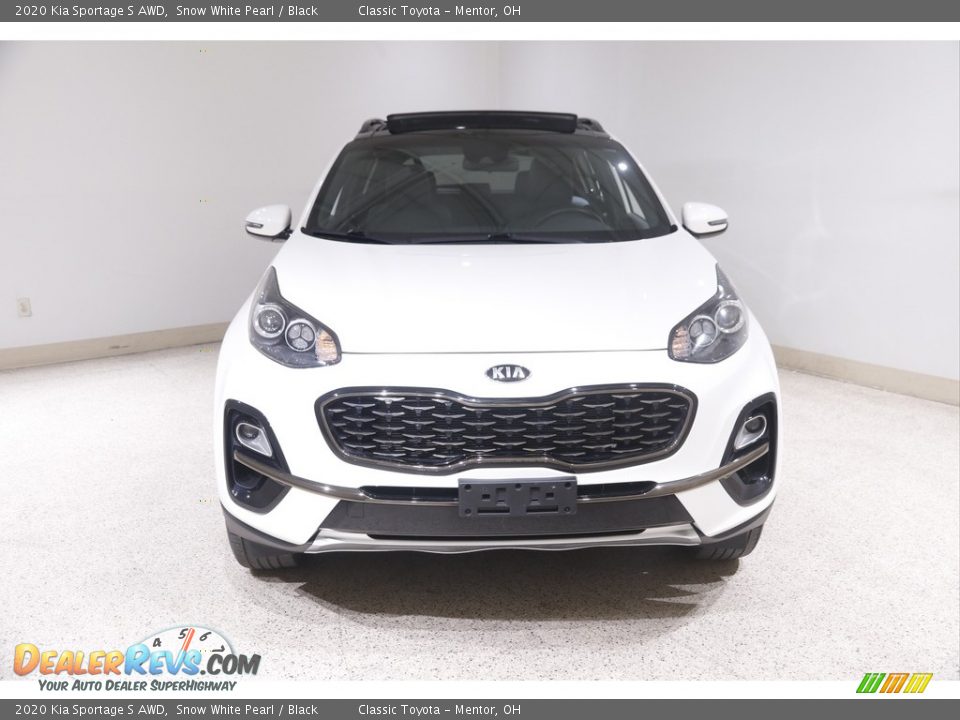 2020 Kia Sportage S AWD Snow White Pearl / Black Photo #2
