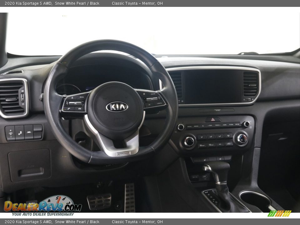 2020 Kia Sportage S AWD Snow White Pearl / Black Photo #6
