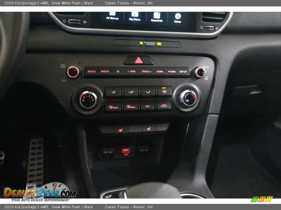 2020 Kia Sportage S AWD Snow White Pearl / Black Photo #12