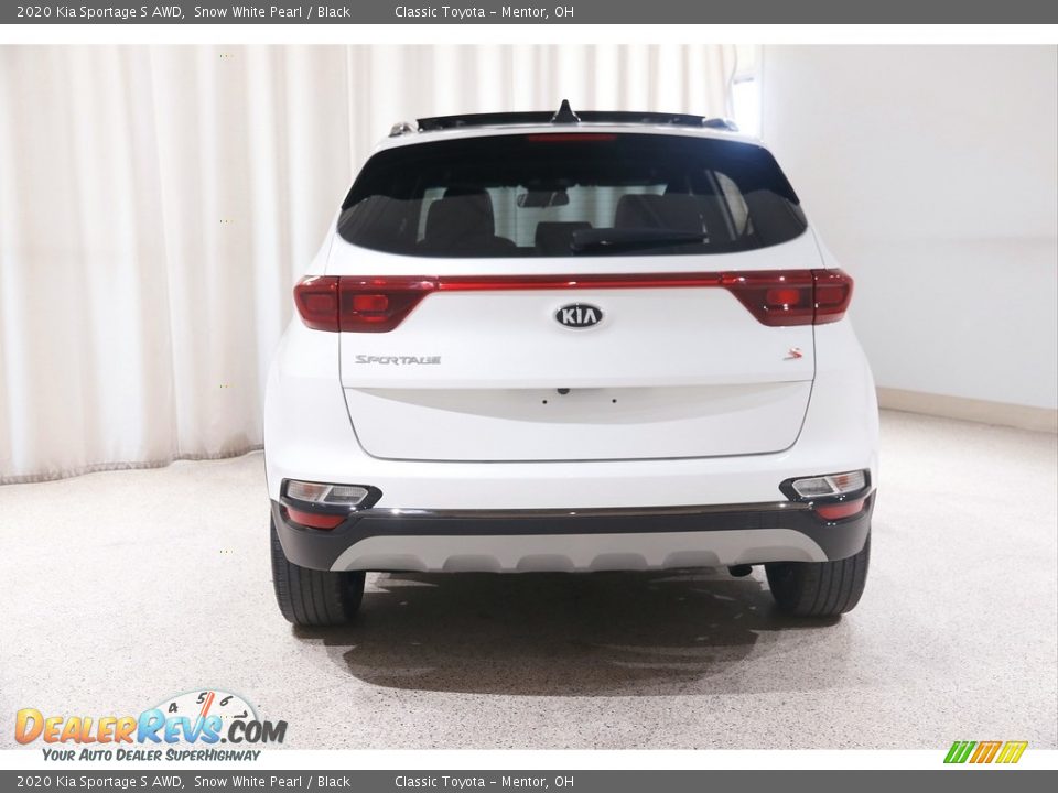 2020 Kia Sportage S AWD Snow White Pearl / Black Photo #17