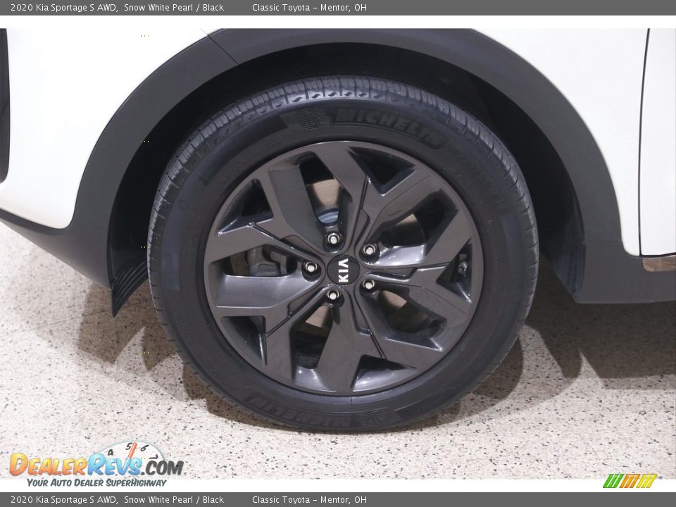2020 Kia Sportage S AWD Snow White Pearl / Black Photo #19