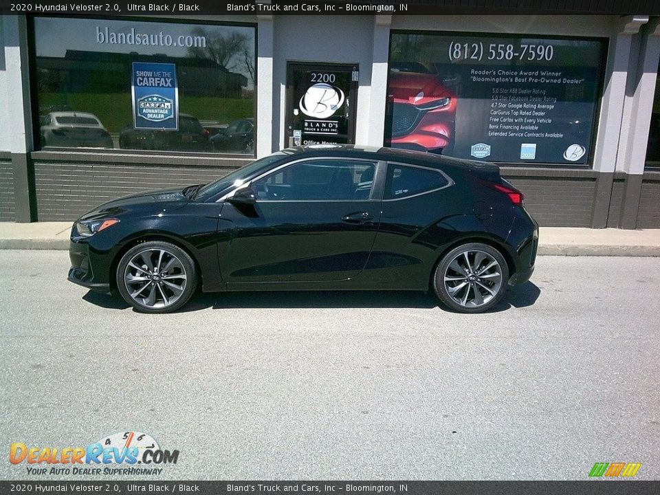 2020 Hyundai Veloster 2.0 Ultra Black / Black Photo #1