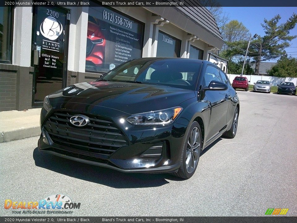 2020 Hyundai Veloster 2.0 Ultra Black / Black Photo #2