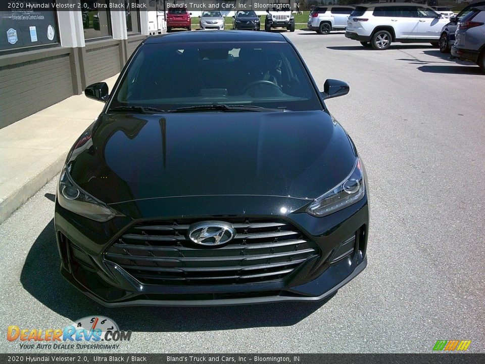 2020 Hyundai Veloster 2.0 Ultra Black / Black Photo #3