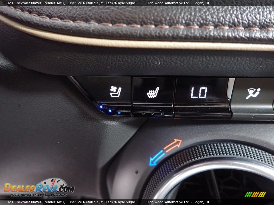 2021 Chevrolet Blazer Premier AWD Silver Ice Metallic / Jet Black/Maple Sugar Photo #3