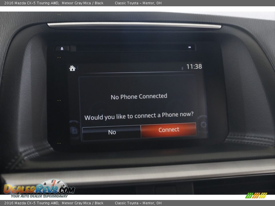 2016 Mazda CX-5 Touring AWD Meteor Gray Mica / Black Photo #10