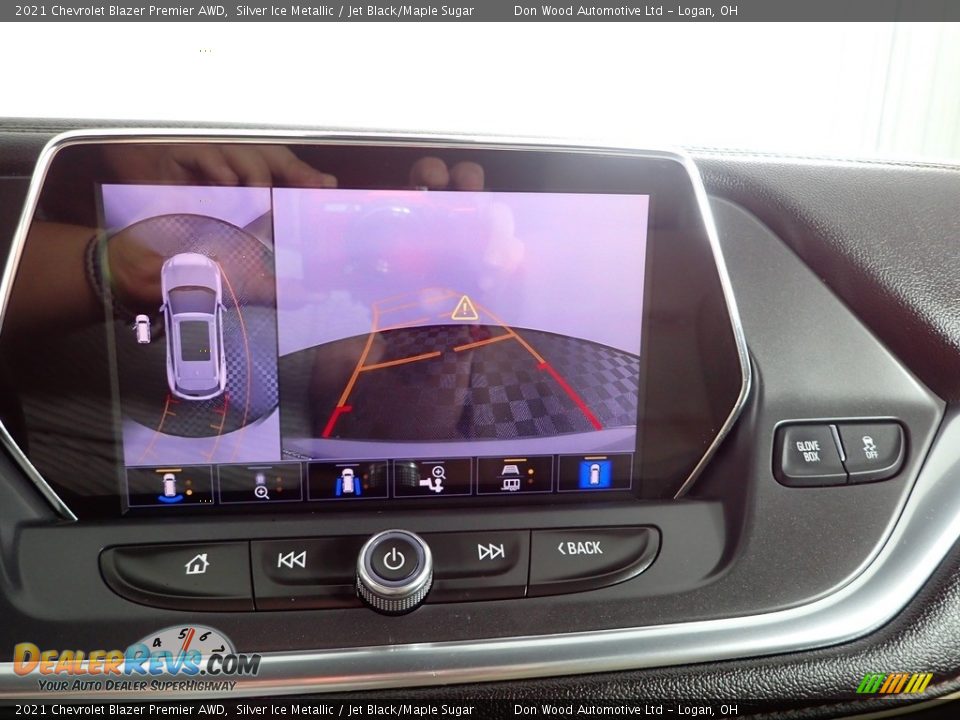 2021 Chevrolet Blazer Premier AWD Silver Ice Metallic / Jet Black/Maple Sugar Photo #4