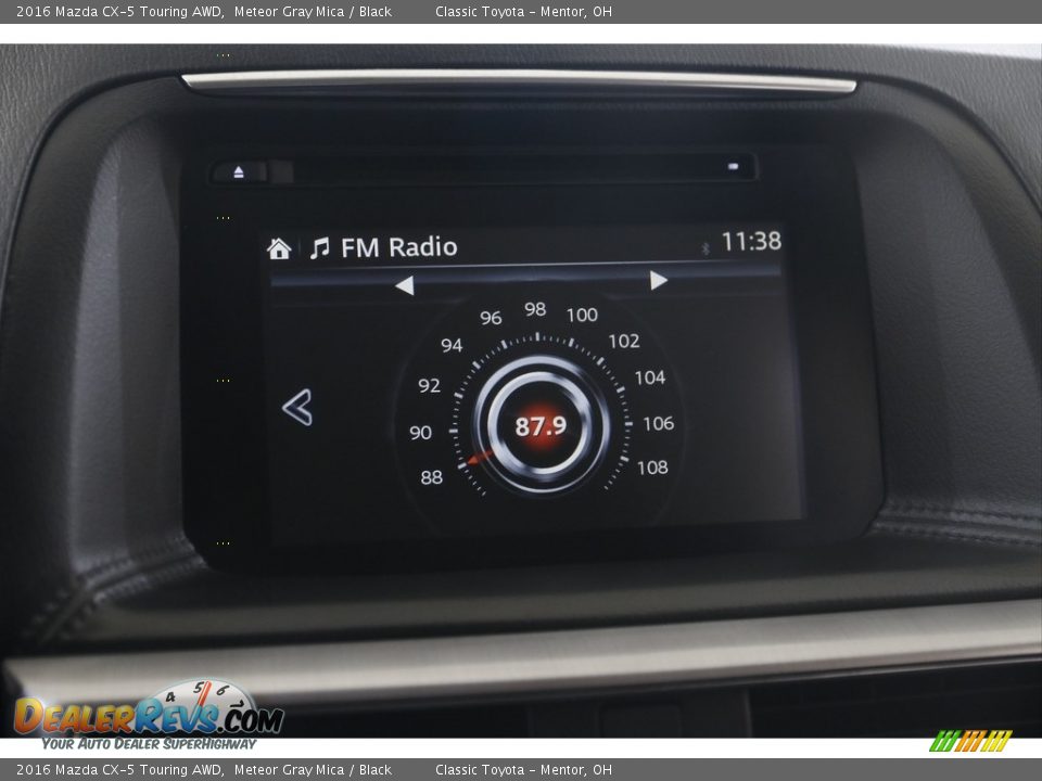 2016 Mazda CX-5 Touring AWD Meteor Gray Mica / Black Photo #11