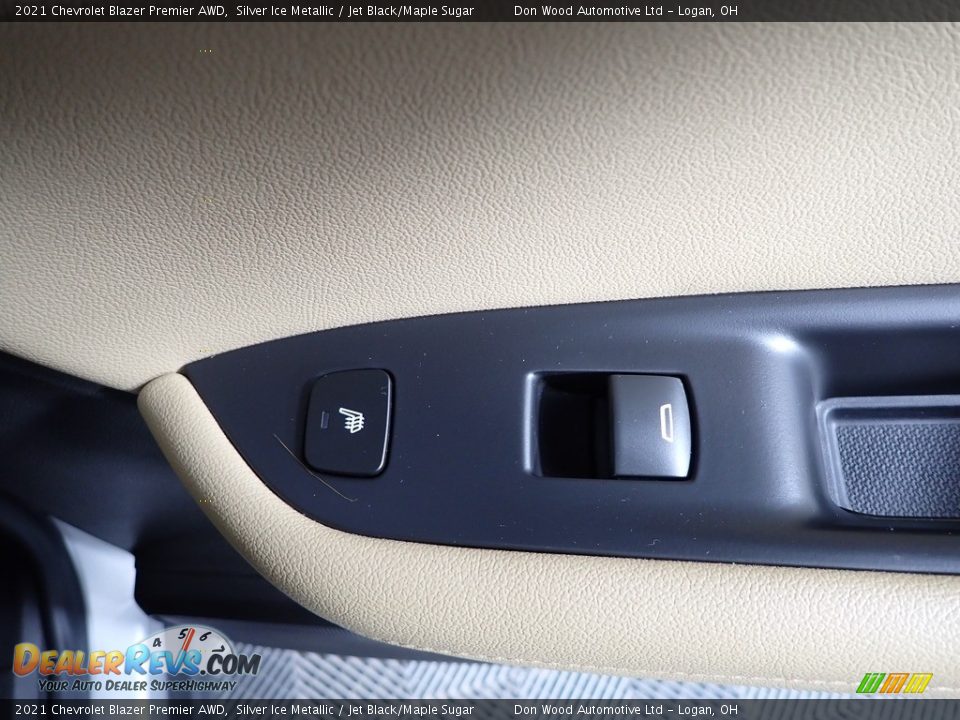 2021 Chevrolet Blazer Premier AWD Silver Ice Metallic / Jet Black/Maple Sugar Photo #6