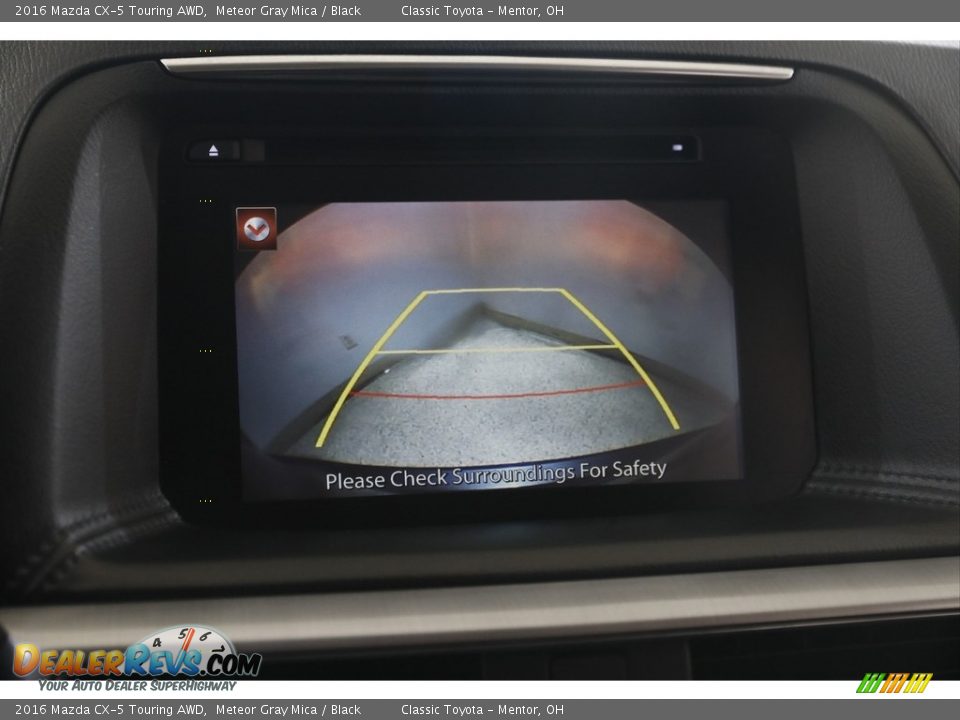 2016 Mazda CX-5 Touring AWD Meteor Gray Mica / Black Photo #13