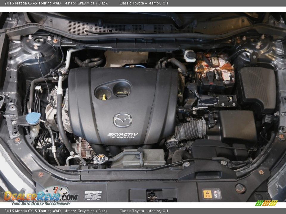 2016 Mazda CX-5 Touring AWD Meteor Gray Mica / Black Photo #19