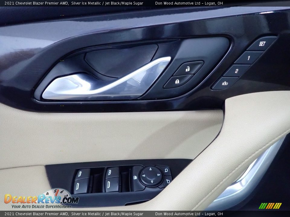 2021 Chevrolet Blazer Premier AWD Silver Ice Metallic / Jet Black/Maple Sugar Photo #15