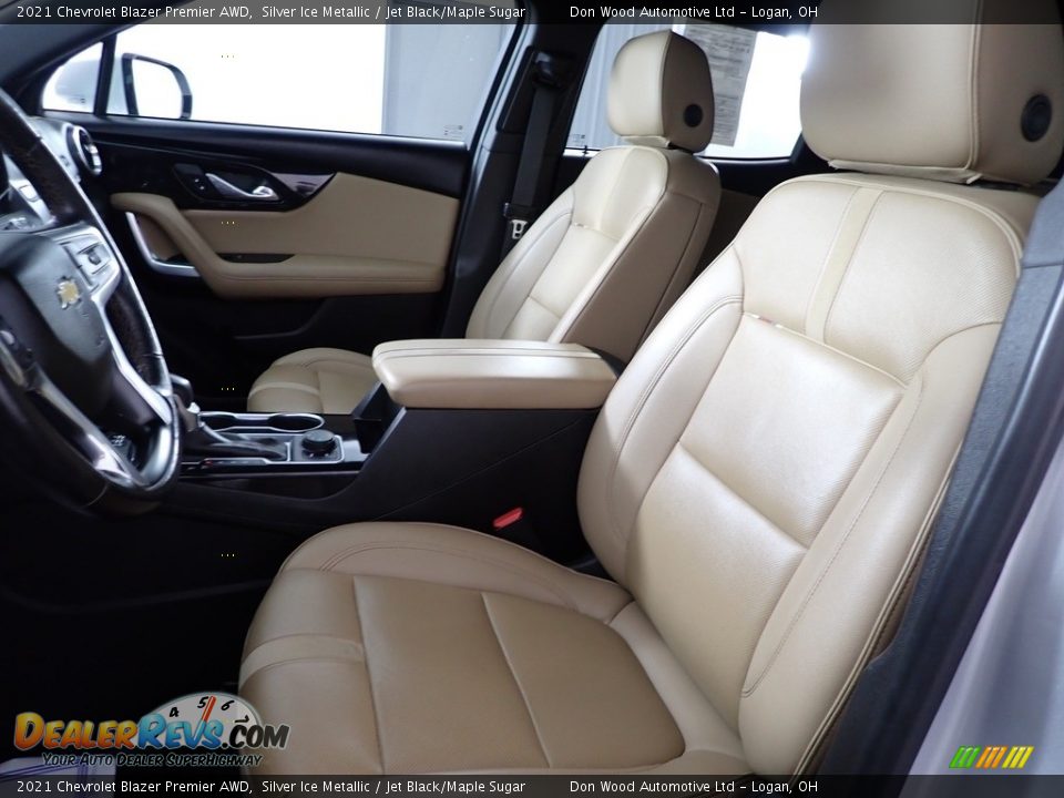 2021 Chevrolet Blazer Premier AWD Silver Ice Metallic / Jet Black/Maple Sugar Photo #17
