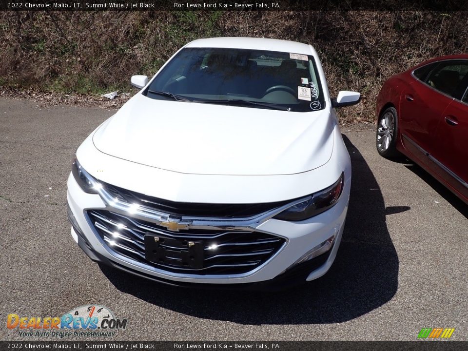 2022 Chevrolet Malibu LT Summit White / Jet Black Photo #2