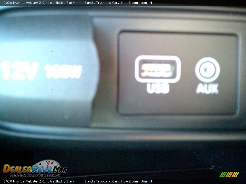 2020 Hyundai Veloster 2.0 Ultra Black / Black Photo #24