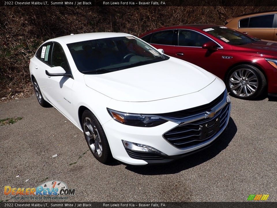 2022 Chevrolet Malibu LT Summit White / Jet Black Photo #3