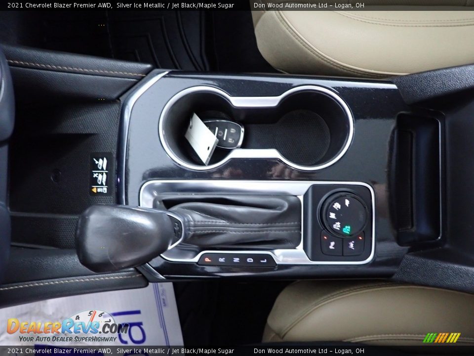 2021 Chevrolet Blazer Premier AWD Silver Ice Metallic / Jet Black/Maple Sugar Photo #23