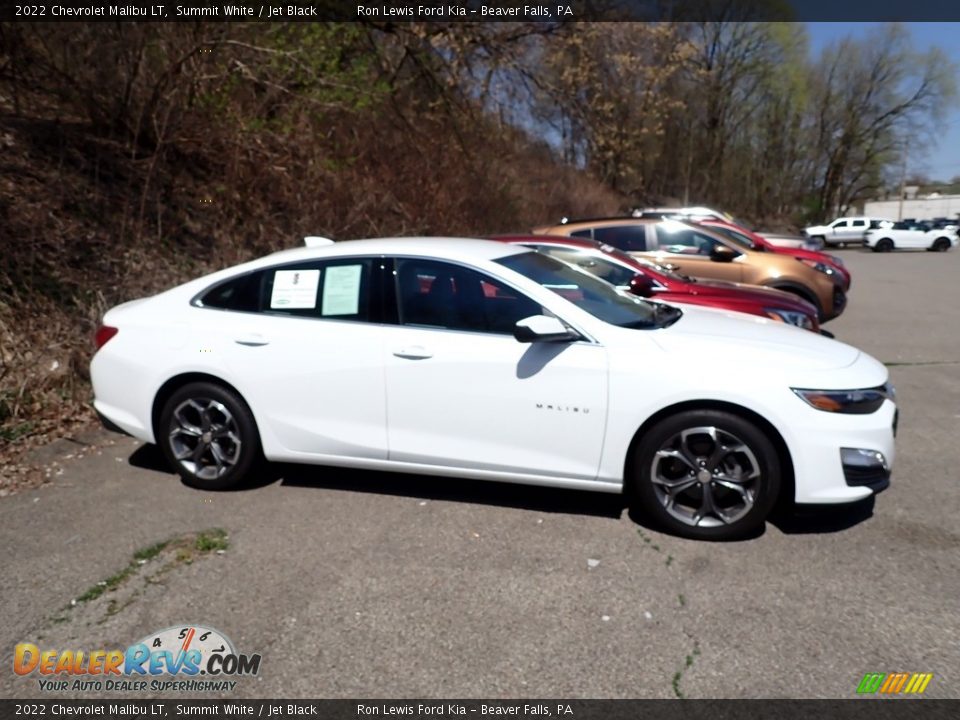 2022 Chevrolet Malibu LT Summit White / Jet Black Photo #5