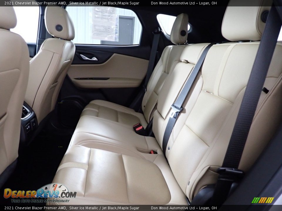 2021 Chevrolet Blazer Premier AWD Silver Ice Metallic / Jet Black/Maple Sugar Photo #28