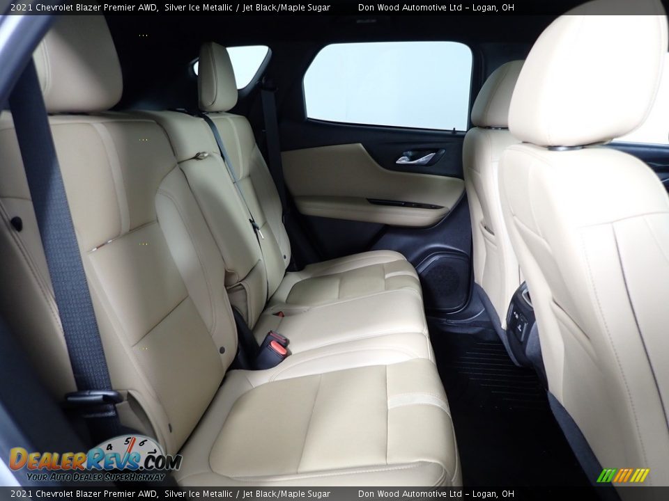 2021 Chevrolet Blazer Premier AWD Silver Ice Metallic / Jet Black/Maple Sugar Photo #34
