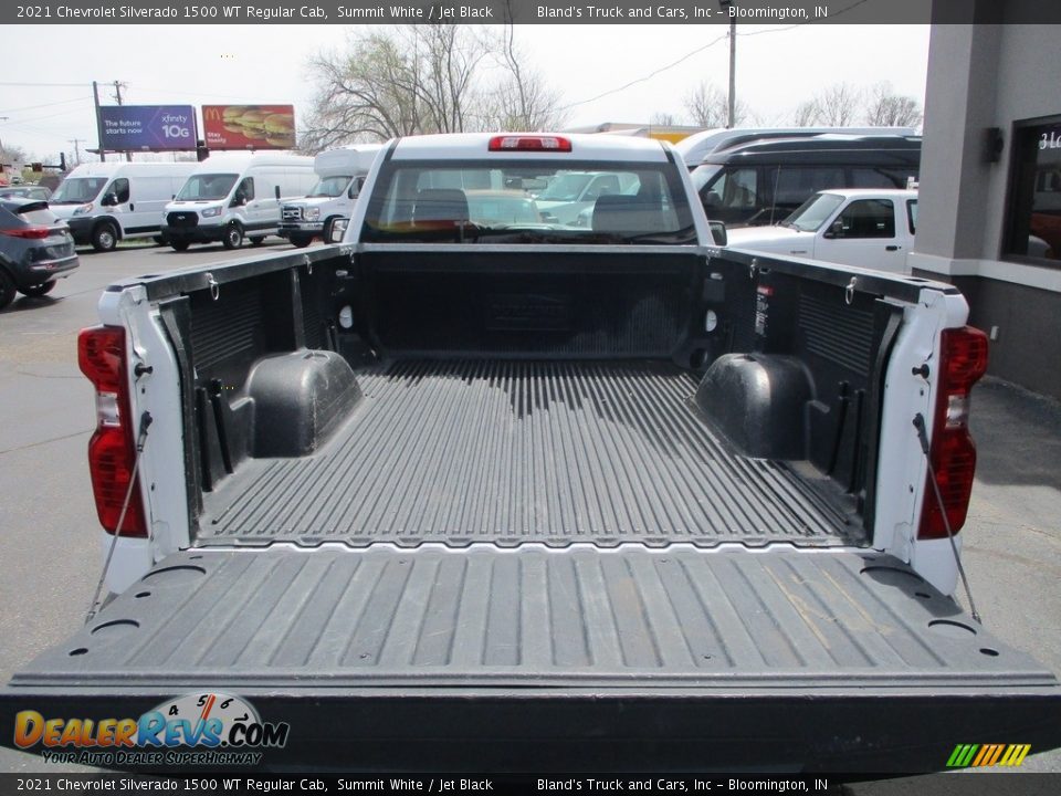 2021 Chevrolet Silverado 1500 WT Regular Cab Summit White / Jet Black Photo #20