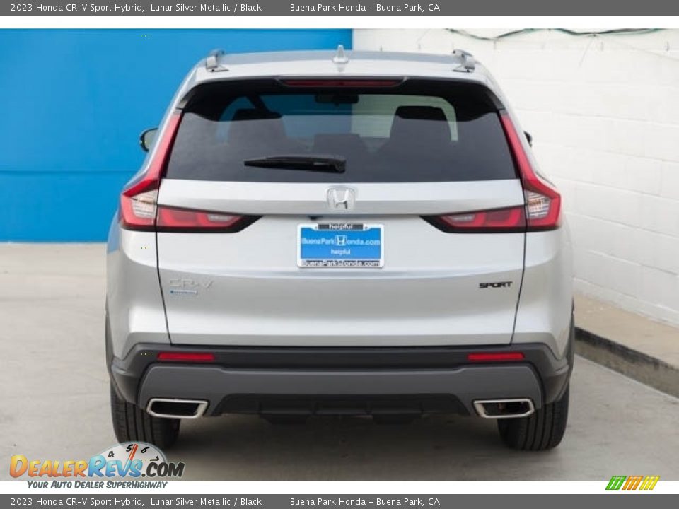 2023 Honda CR-V Sport Hybrid Lunar Silver Metallic / Black Photo #7