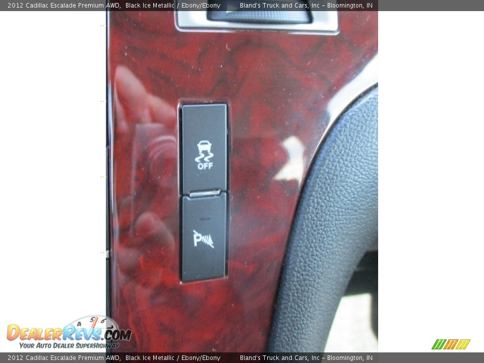 2012 Cadillac Escalade Premium AWD Black Ice Metallic / Ebony/Ebony Photo #17