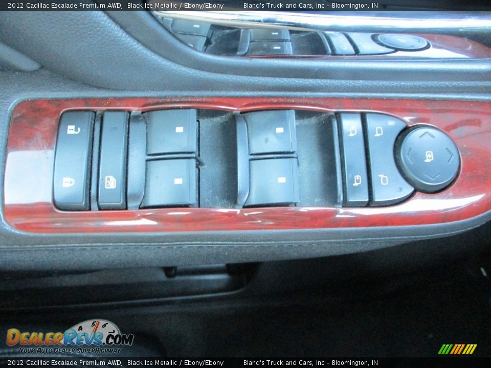 2012 Cadillac Escalade Premium AWD Black Ice Metallic / Ebony/Ebony Photo #21