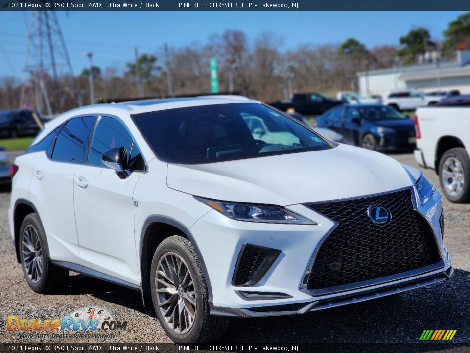 Front 3/4 View of 2021 Lexus RX 350 F Sport AWD Photo #3