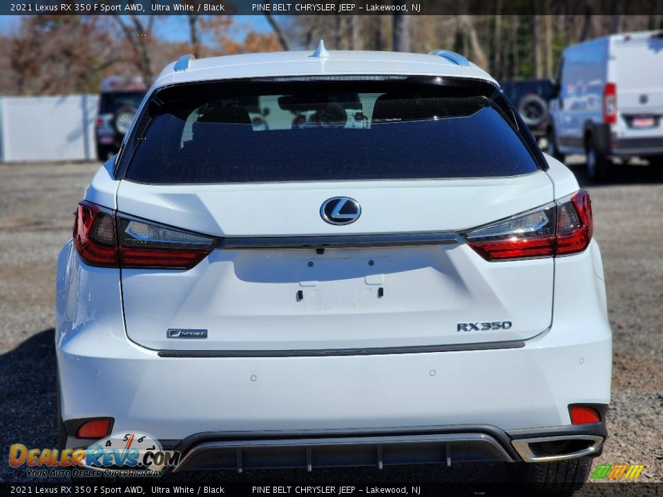 2021 Lexus RX 350 F Sport AWD Ultra White / Black Photo #6