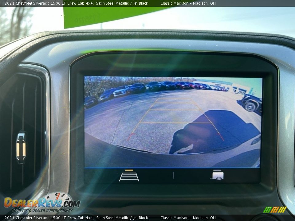 2021 Chevrolet Silverado 1500 LT Crew Cab 4x4 Satin Steel Metallic / Jet Black Photo #12