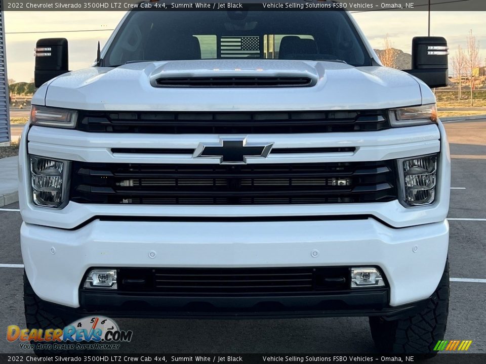 2022 Chevrolet Silverado 3500HD LTZ Crew Cab 4x4 Summit White / Jet Black Photo #6