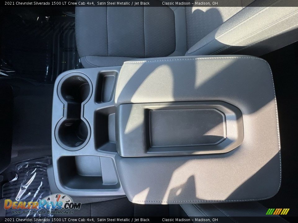 2021 Chevrolet Silverado 1500 LT Crew Cab 4x4 Satin Steel Metallic / Jet Black Photo #15