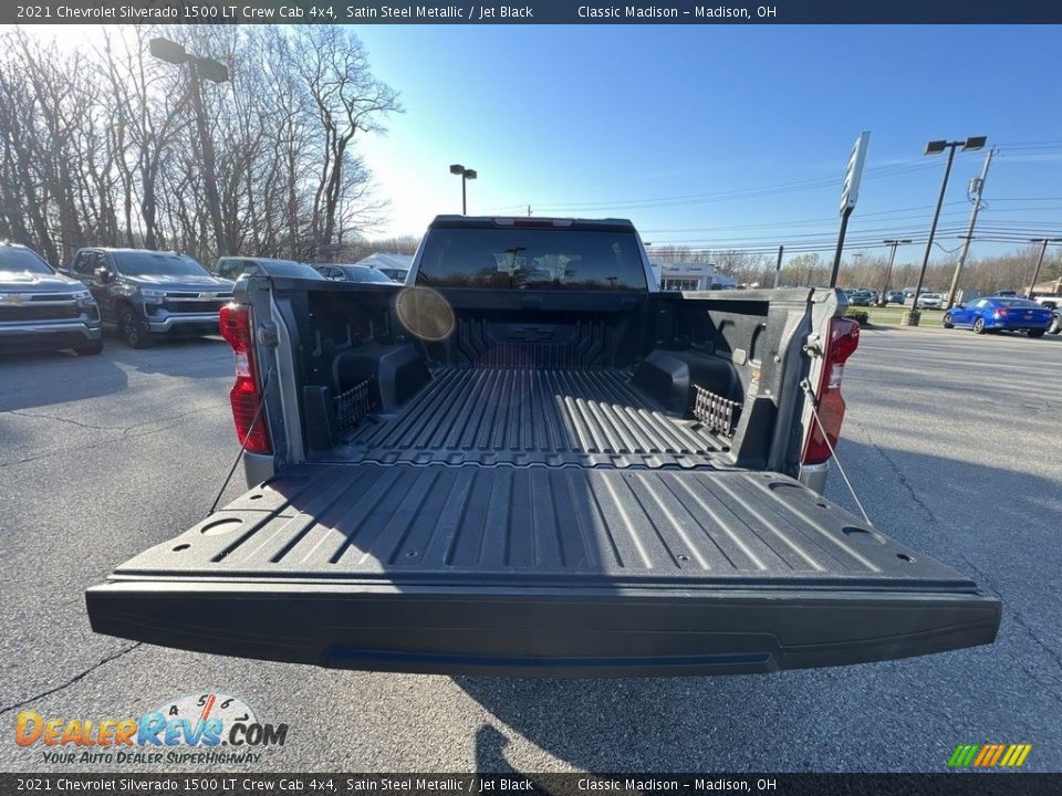 2021 Chevrolet Silverado 1500 LT Crew Cab 4x4 Satin Steel Metallic / Jet Black Photo #17