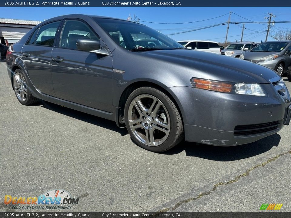 2005 Acura TL 3.2 Anthracite Metallic / Quartz Photo #1