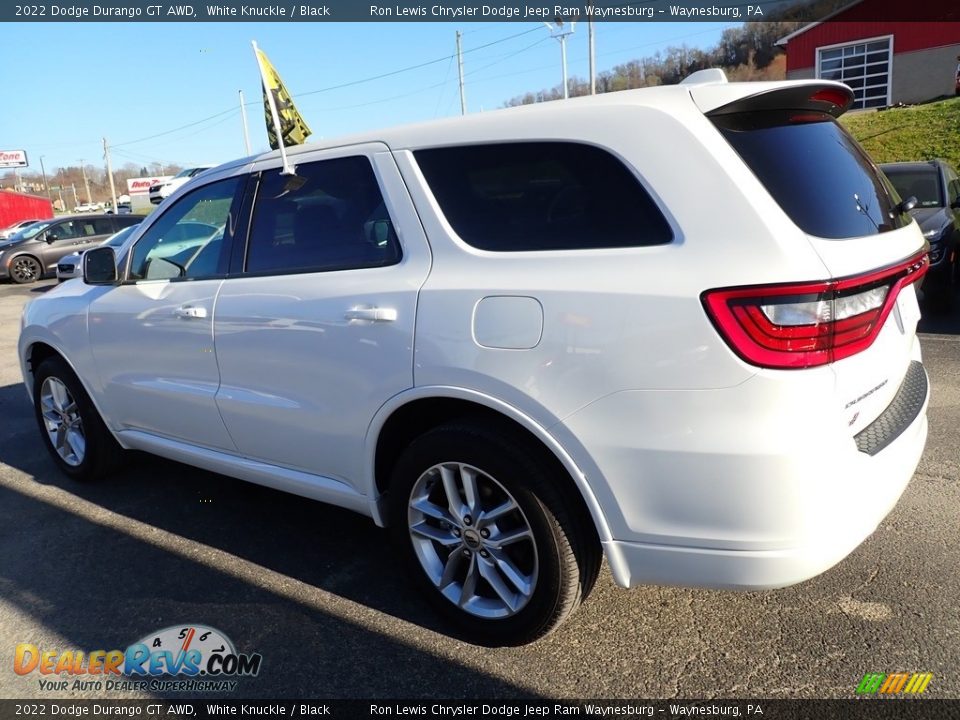 2022 Dodge Durango GT AWD White Knuckle / Black Photo #3