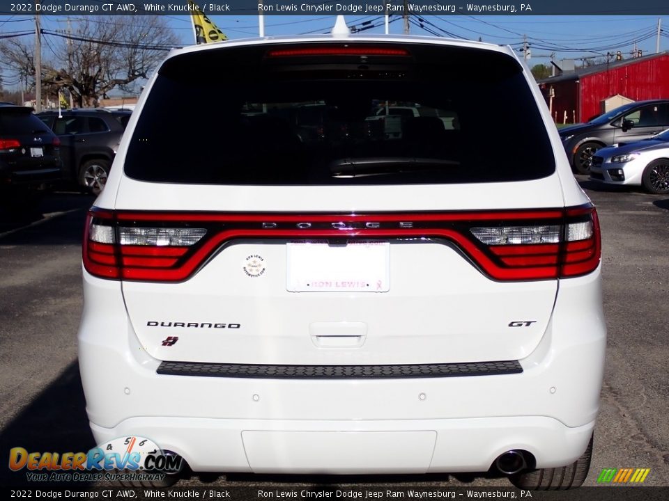 2022 Dodge Durango GT AWD White Knuckle / Black Photo #4