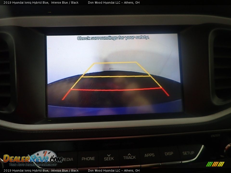 2019 Hyundai Ioniq Hybrid Blue Intense Blue / Black Photo #2