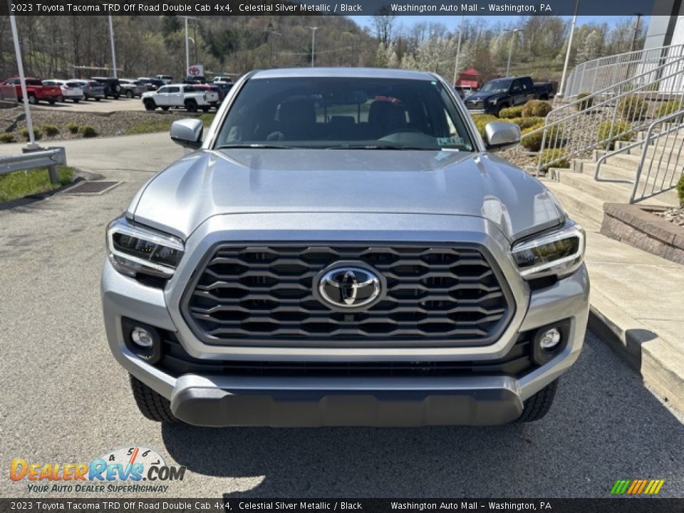 2023 Toyota Tacoma TRD Off Road Double Cab 4x4 Celestial Silver Metallic / Black Photo #6