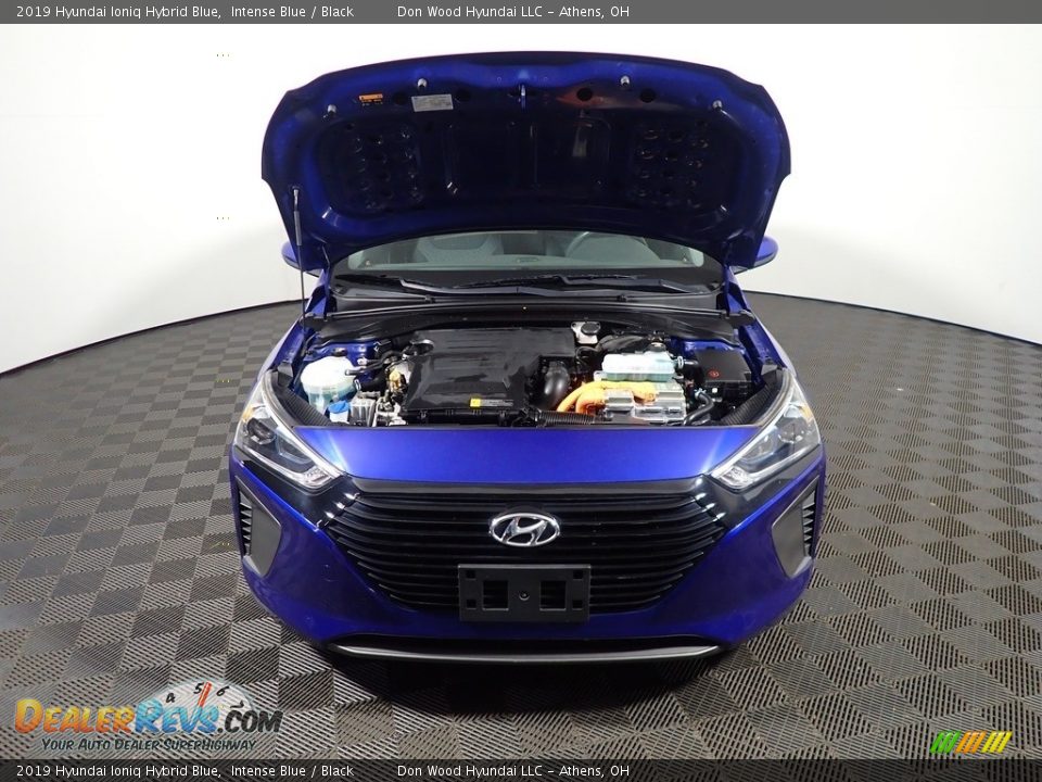2019 Hyundai Ioniq Hybrid Blue Intense Blue / Black Photo #5