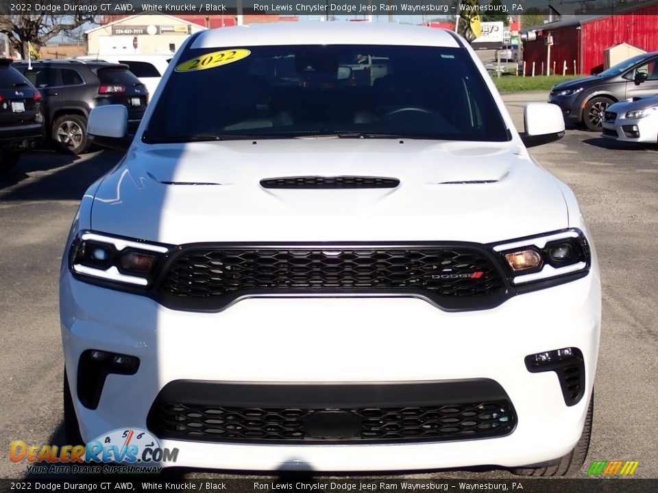 2022 Dodge Durango GT AWD White Knuckle / Black Photo #9