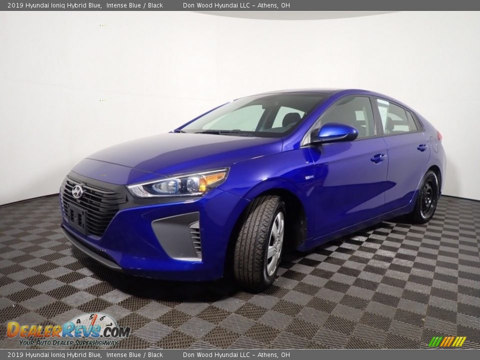 2019 Hyundai Ioniq Hybrid Blue Intense Blue / Black Photo #7