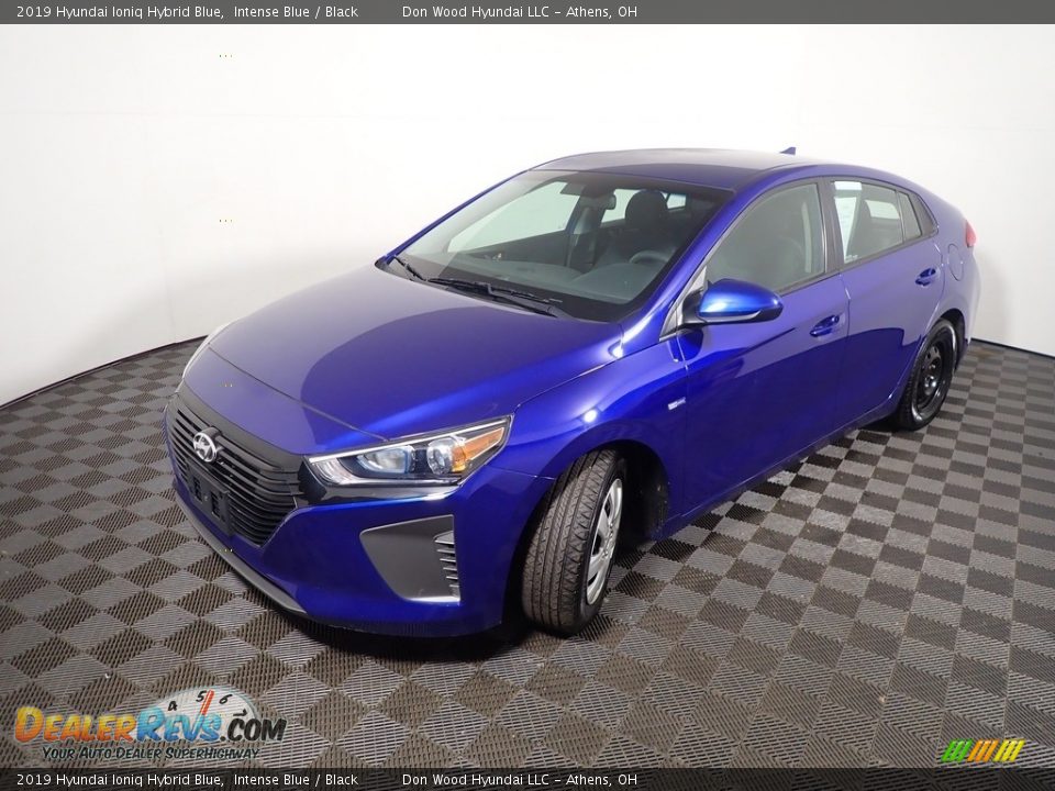 2019 Hyundai Ioniq Hybrid Blue Intense Blue / Black Photo #8