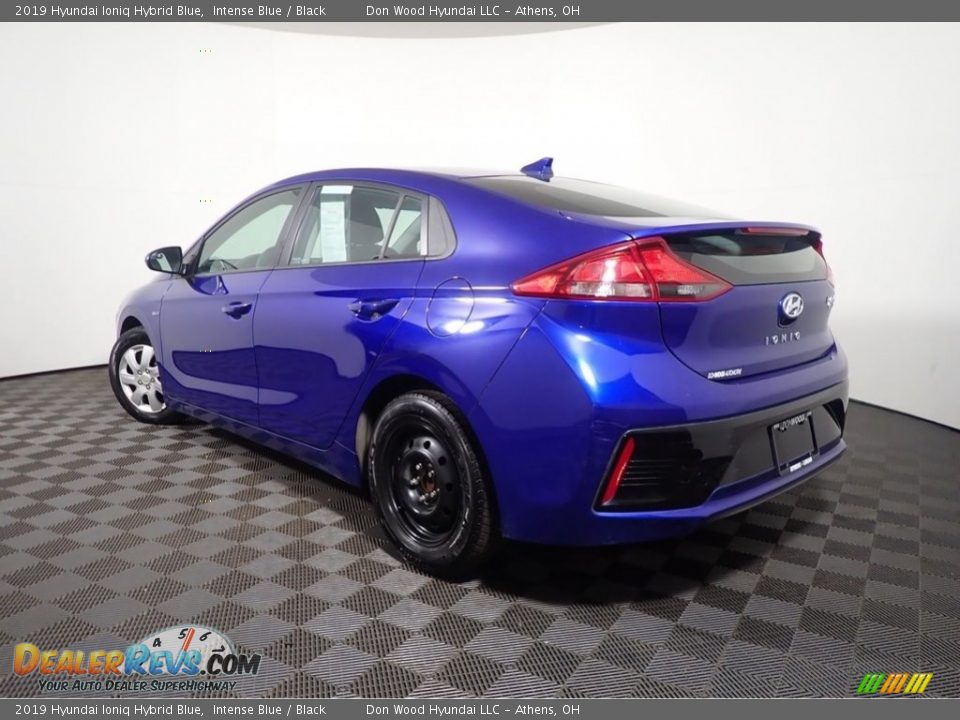 2019 Hyundai Ioniq Hybrid Blue Intense Blue / Black Photo #9