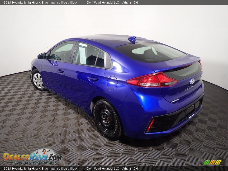 2019 Hyundai Ioniq Hybrid Blue Intense Blue / Black Photo #10