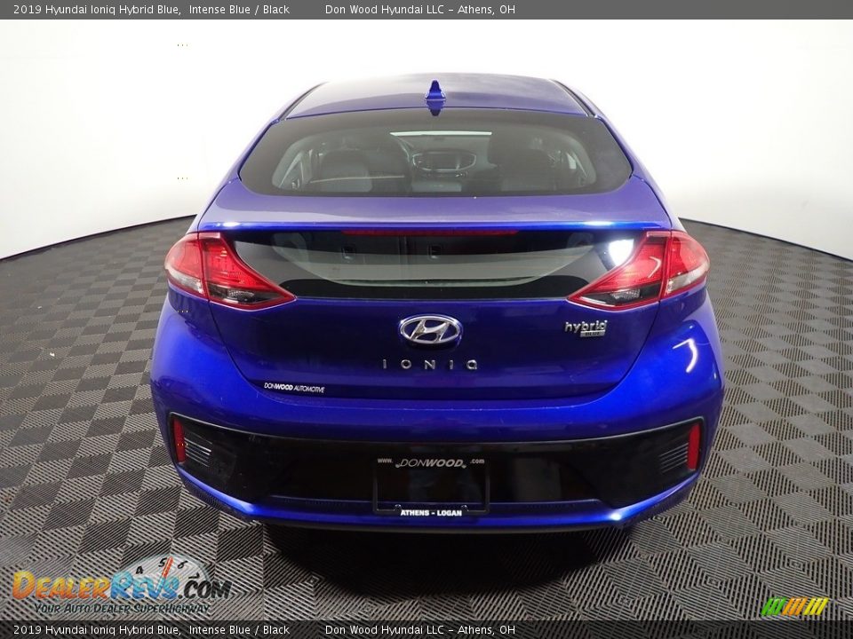 2019 Hyundai Ioniq Hybrid Blue Intense Blue / Black Photo #11