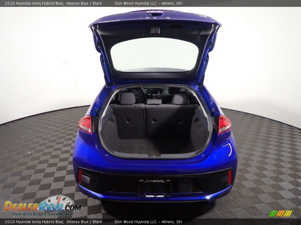 2019 Hyundai Ioniq Hybrid Blue Intense Blue / Black Photo #12