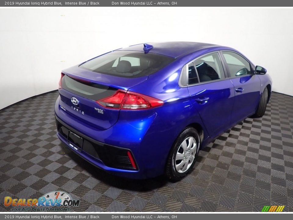 2019 Hyundai Ioniq Hybrid Blue Intense Blue / Black Photo #15