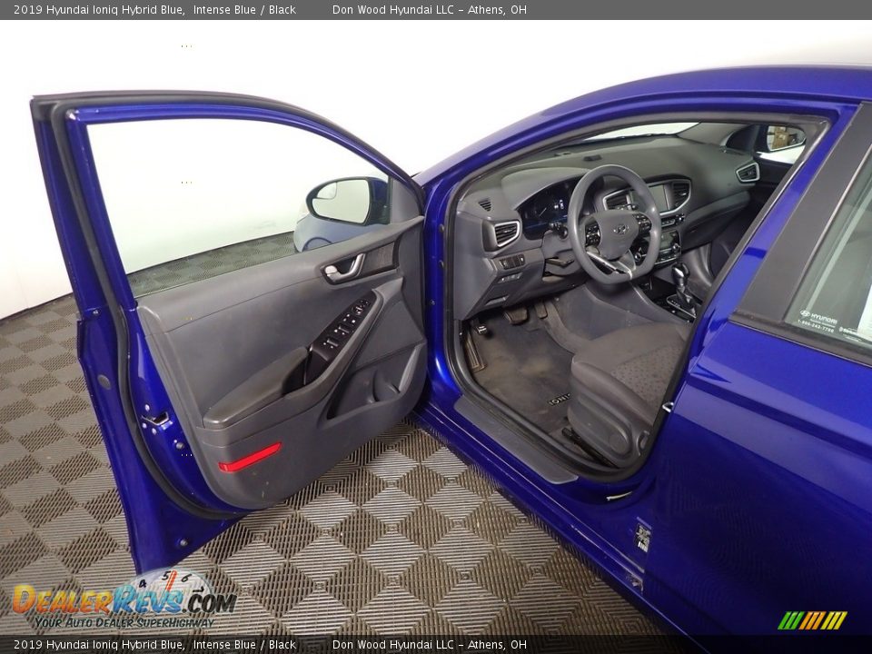 2019 Hyundai Ioniq Hybrid Blue Intense Blue / Black Photo #16